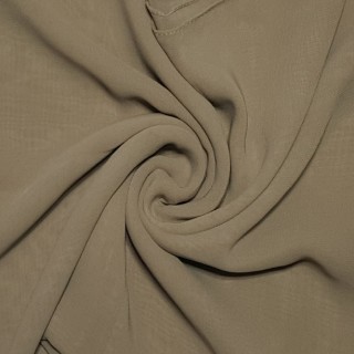 Plain Chiffon Hijab - Brown